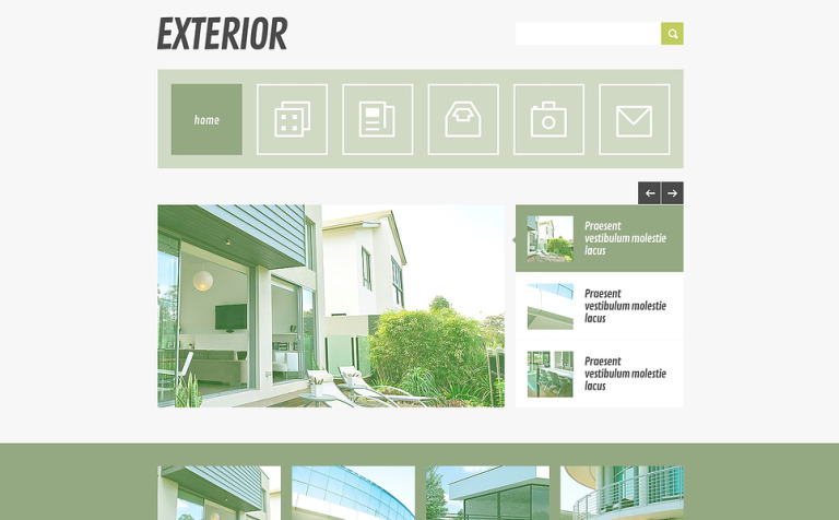Garden Design Responsive Website Template Big Screenshot Garden Design Responsive Website Template New Screenshots BIG
