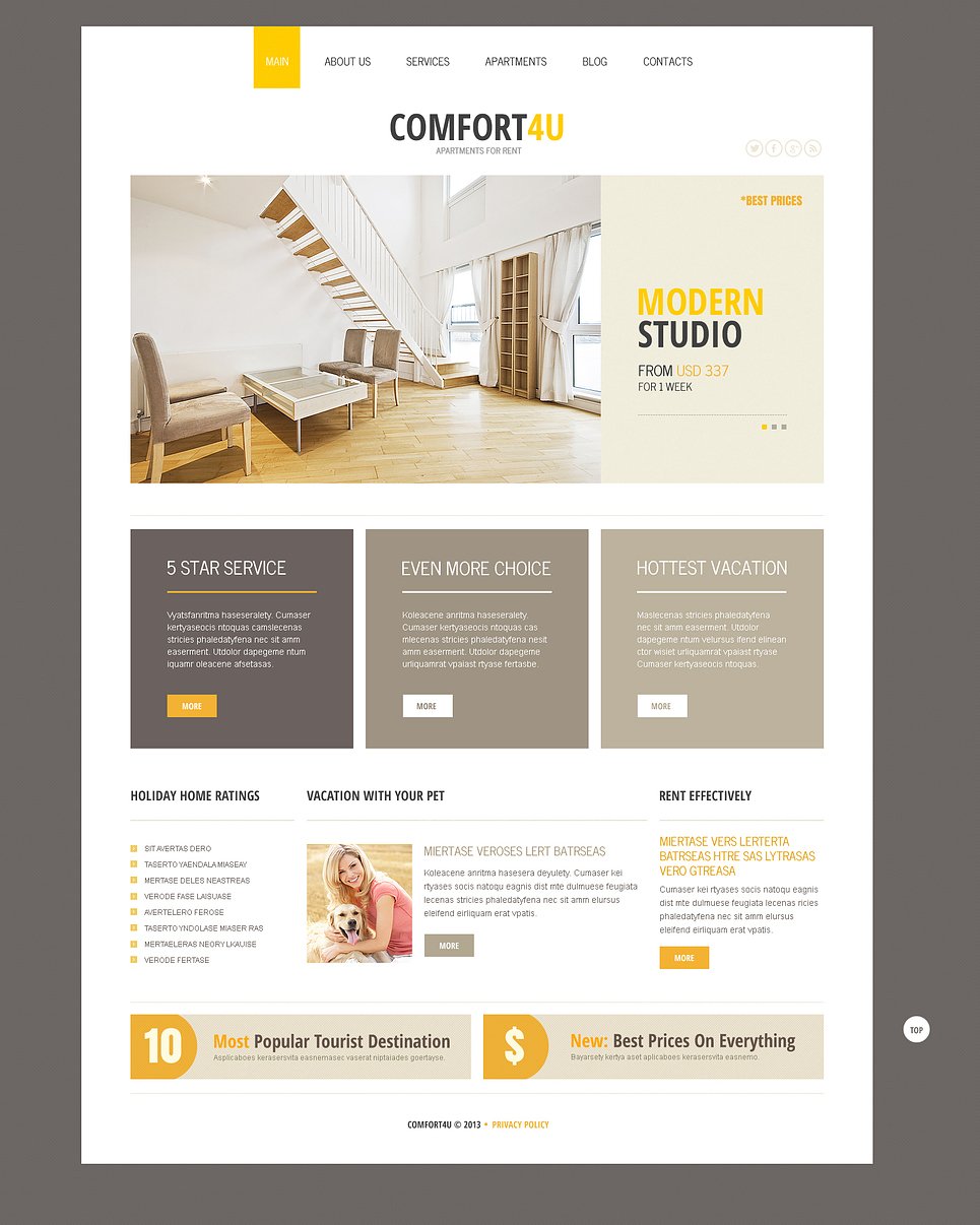 Square Real Estate Joomla Template Nulled Wordpress Themes Nulled