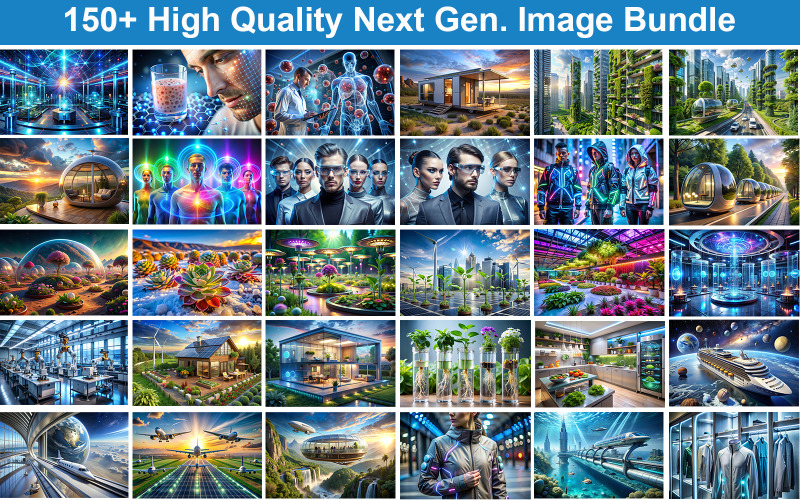 150+ High Quality Next Gen. Image Bundle Background