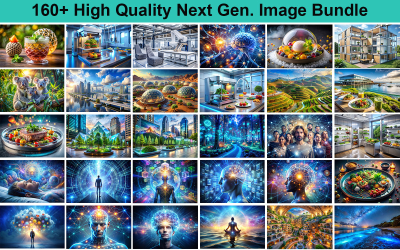 160+ High Quality Next Gen. Image Bundle Background