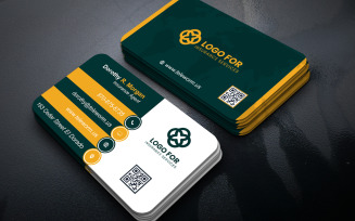 Bold Typography Business Card PSD – Eye-Catching Double-Sided Template for Marketers & Creatives