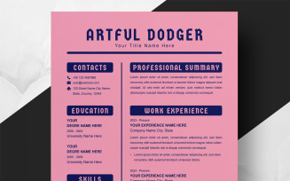 Elegant Minimalist Resume