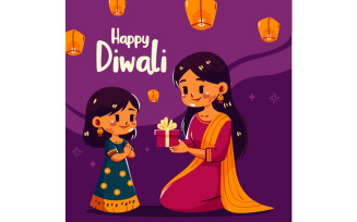 Happy Diwali Celebration Template