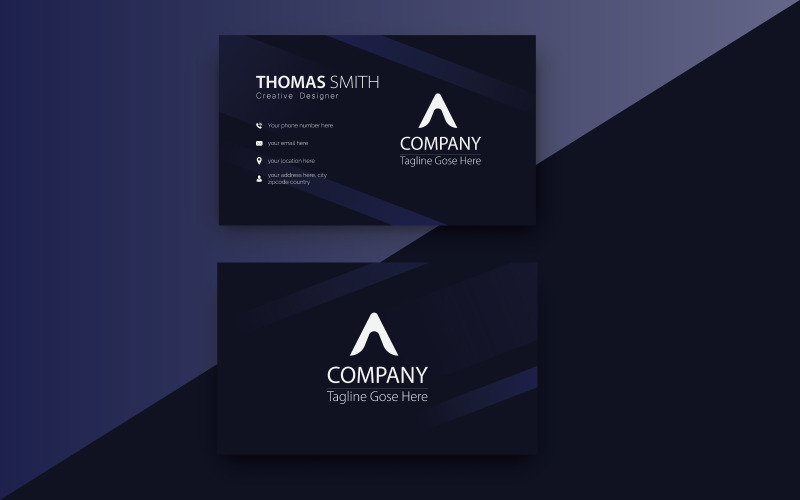 Inspiration modern business card design Corporate Identity