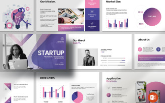 Startup Pitch Deck Presentation Template