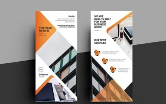 Business Rack Card Template. Psd