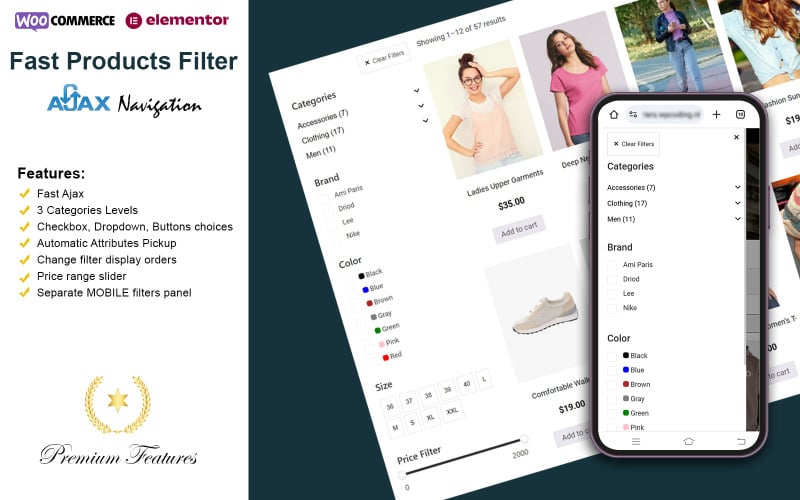 Fast Ajax Products Filter WordPress Plugin