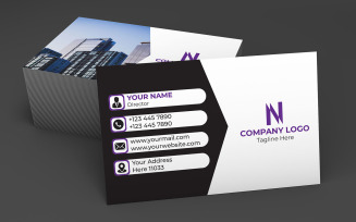 Modern Business Card (New Design)