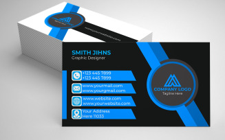 Professional Editable business card (04-Design)