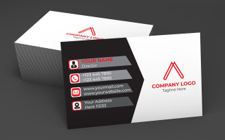Simple Business Card for Visiting Card (Minimal-Design)