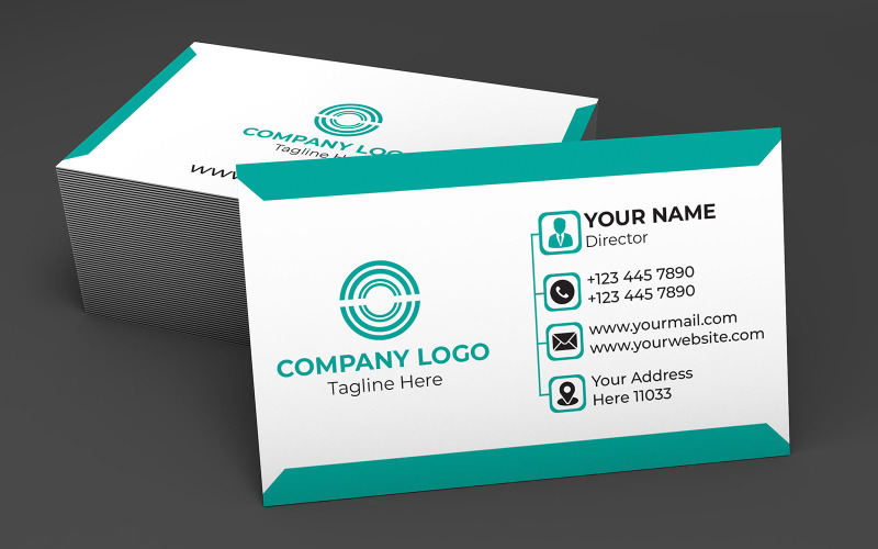 Premium Business Card New (New Design) Corporate Identity