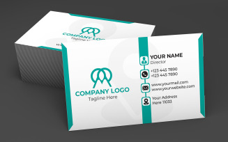 Company Business Card (Minimal Design)