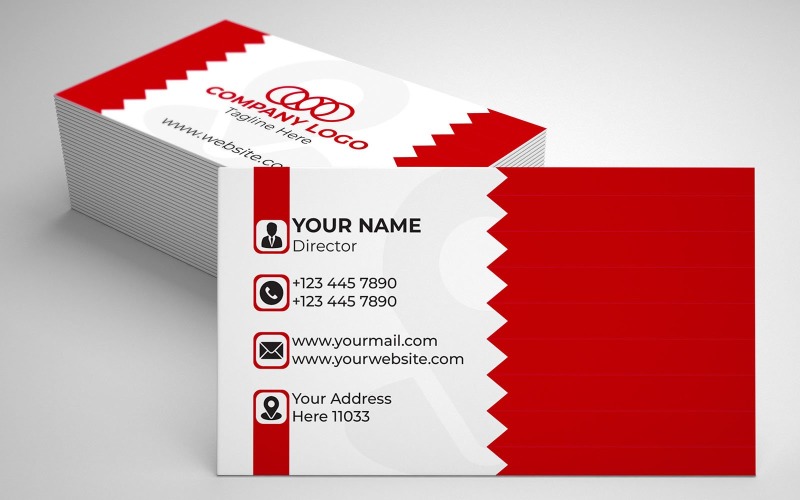 High-Quality and Modern Business Card (New Templates) Corporate Identity