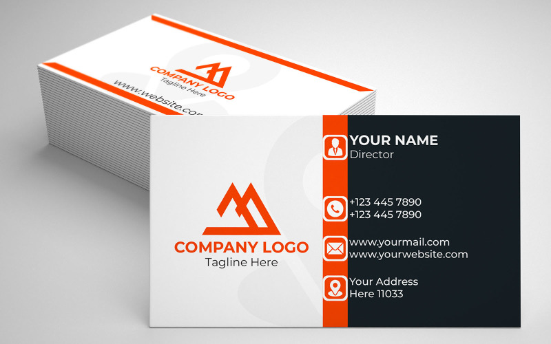 High-Quality Custom - Business Card (New Templates) Corporate Identity