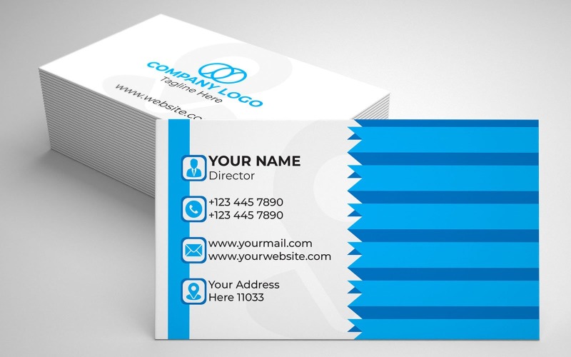 Modern Business Card Custom Professional (New Design) Corporate Identity