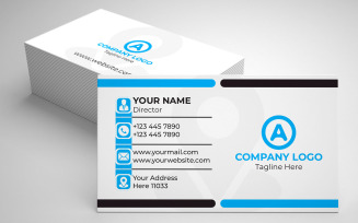 Professional and Corporate Identity Business Card New Design