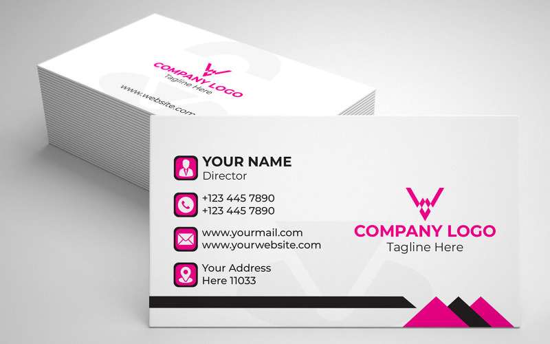 Professional Business card Corporate New Design Corporate Identity