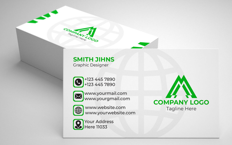 Unique Creative Business Card (New Design) Corporate Identity