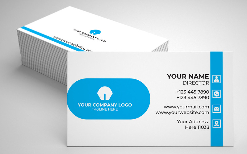 High Quality and Professional Business Card (New Design) Corporate Identity