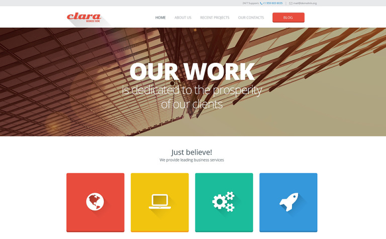 Merchant Services Responsive Website Theme Big Screenshot Merchant Services Responsive Website Template New Screenshots BIG