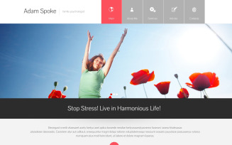 Psychologist Responsive Website Template