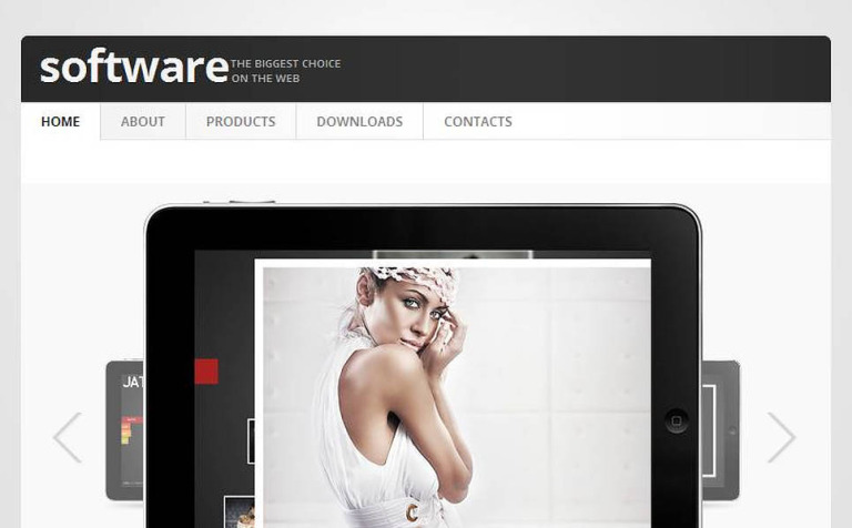 Software Company Premium Facebook HTML CMS Template Big Screenshot Software Company Facebook HTML CMS Template New Screenshots BIG