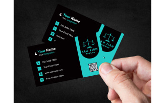 Bold and Modern Business Card Template – Double-Sided PSD with Unique Layout