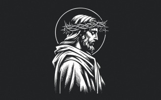 Jesus PNG, Christian PNG, Crown of Thorns, Jesus Design, Religious PNG, Jesus Clipart, Saviour png,