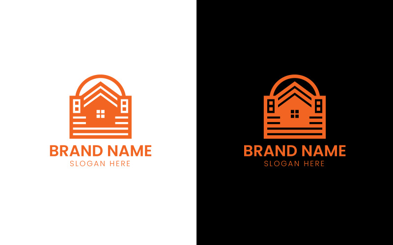 Real estate house logo-11-466 Logo Template