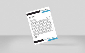 Creative Letterhead New Template Simple Design