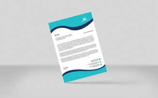 Letterhead, Unique Letterhead, Modern Letterhead New Design