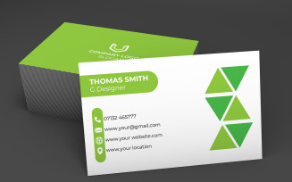 Modern Business Card Minimal Professional Design