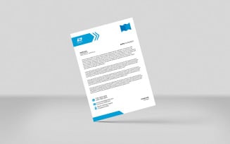 Stylish Letterhead Letterhead Template Design