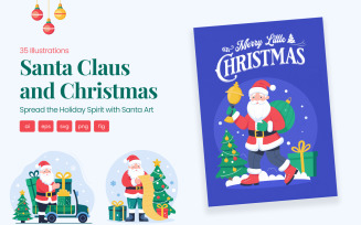 Christmas Characters Illustrations