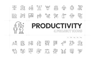 Productivity and Project Icons