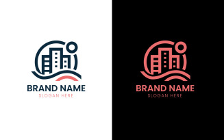 Real estate Building logo-11-484