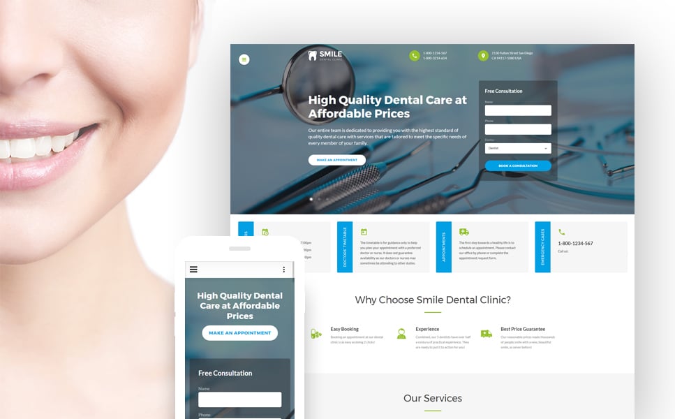 dentistry-responsive-website-template-46574