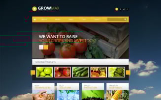 Farm Industry WordPress Theme