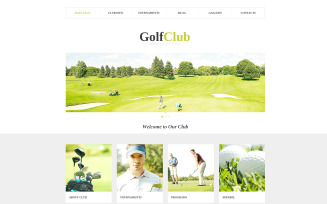 Golf Club WordPress Theme
