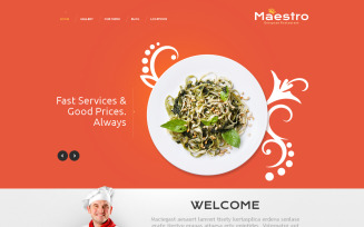 Good Restaurant WordPress Theme