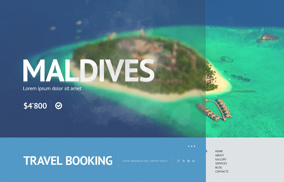 Travel Store Website Template New Screenshots BIG