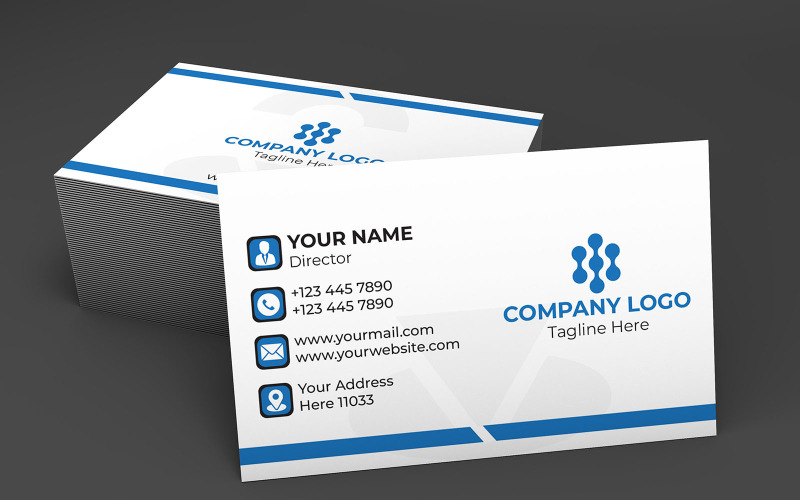Corporate Business Card Design (Creative) Corporate Identity