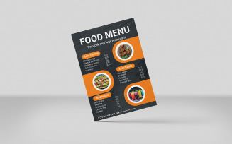 Food Menu Flyer Template New Design
