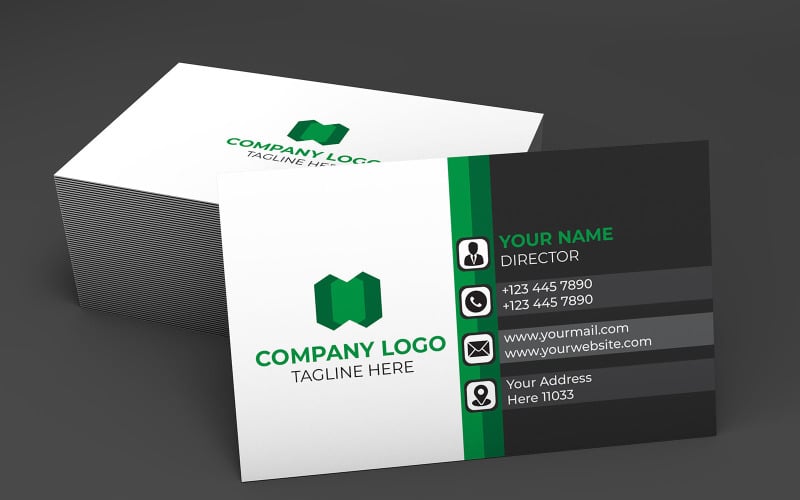 High-Quality and Modern New Business (Card) Corporate Identity
