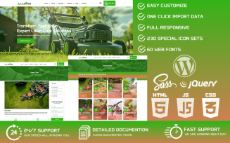 Lawnify - Lawn Mowing & Landscape WordPress Theme