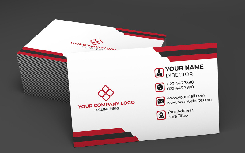 Minimal Business (Card New Design) Corporate Identity