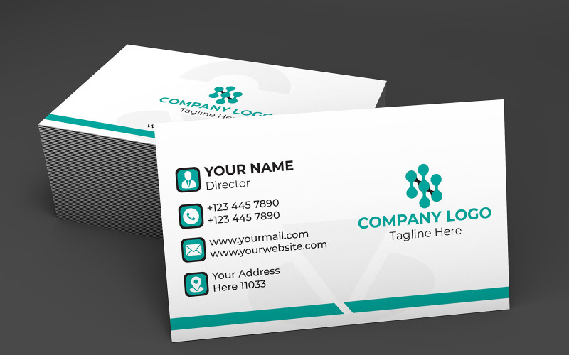 Professional Business Card (New Design) Corporate Identity