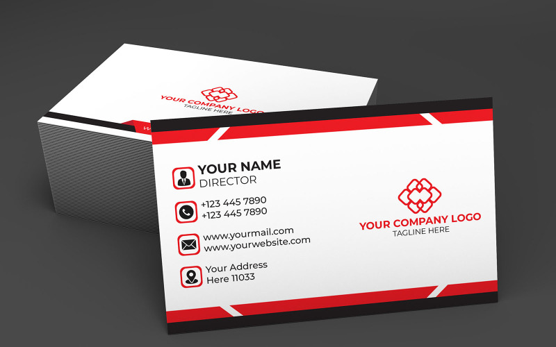 Minimalist New Business (Card New) Corporate Identity