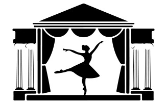A logo for the National Classical Dance Festival