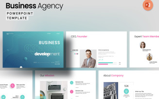 Business Agency Layout Presentation Template